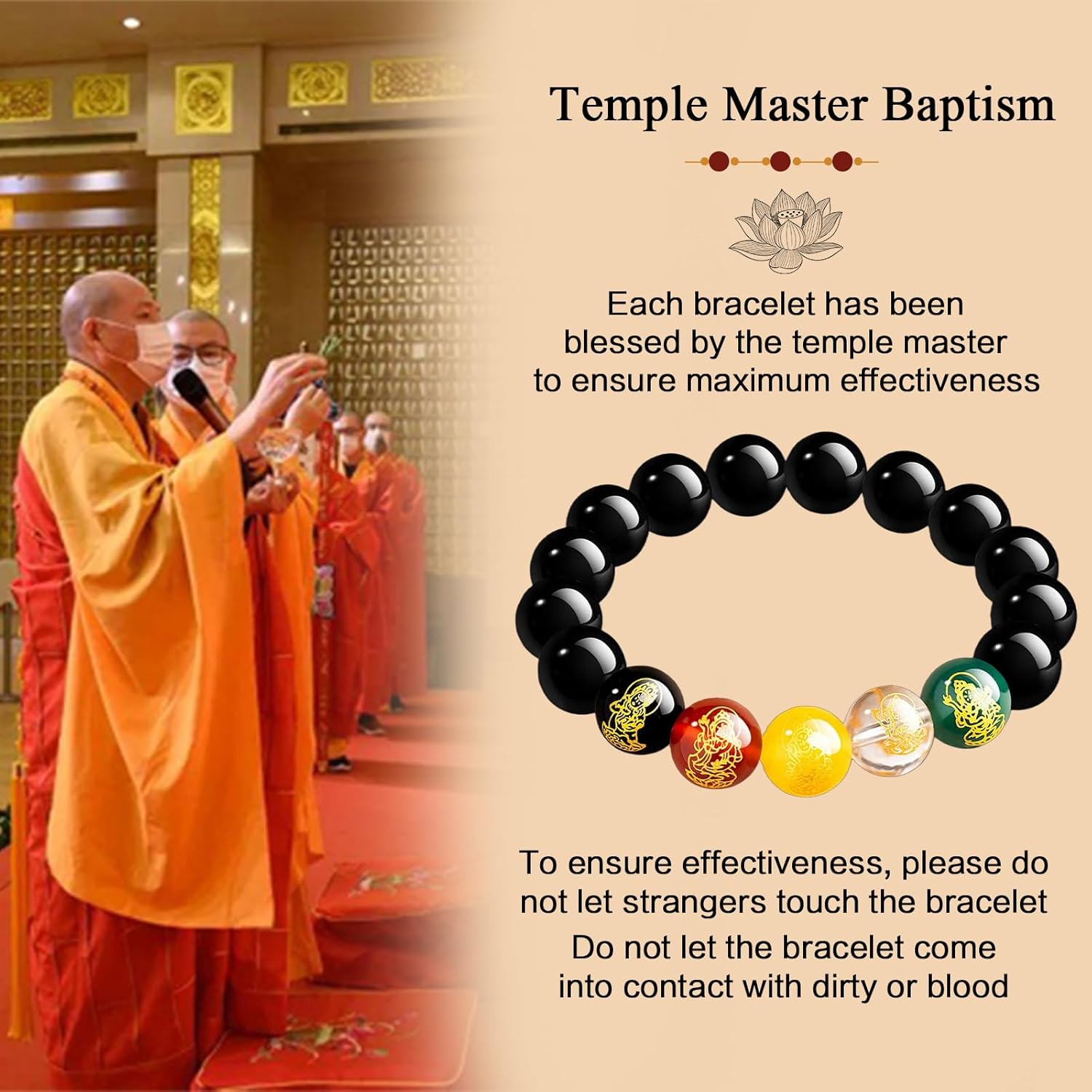 Chinese Feng Shui Wealth and Luck Bracelet for Women to Attract Money,Wealth,Success,Beaded Money Bracelets for Women - Image 4