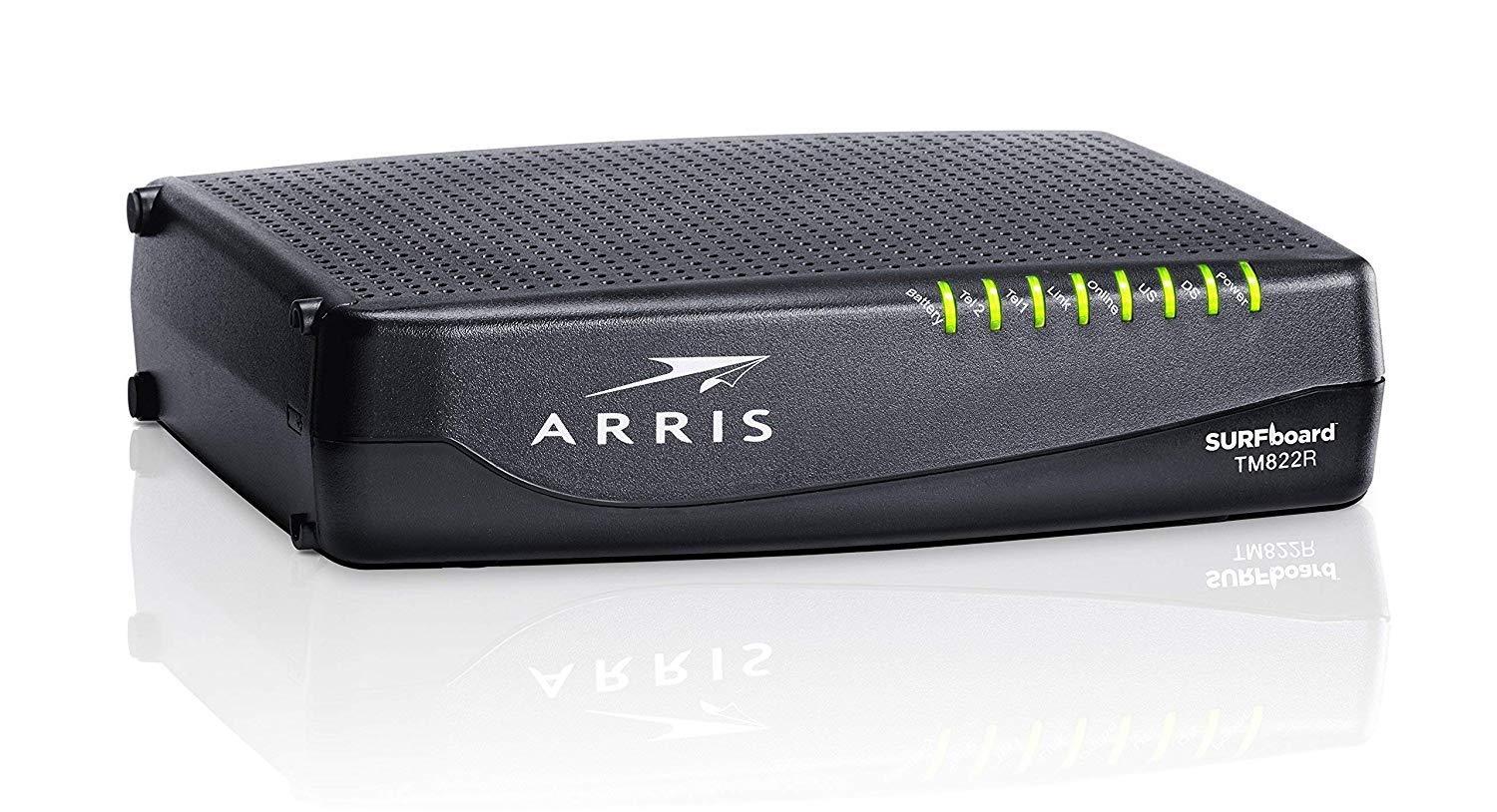 ARRIS Surfboard TM822R Docsis 3.0 8X4 Telephony Cable Internet Modem Compatible with XFINITY & More... Up to 343 Mbps (Not Wireless) (Renewed)