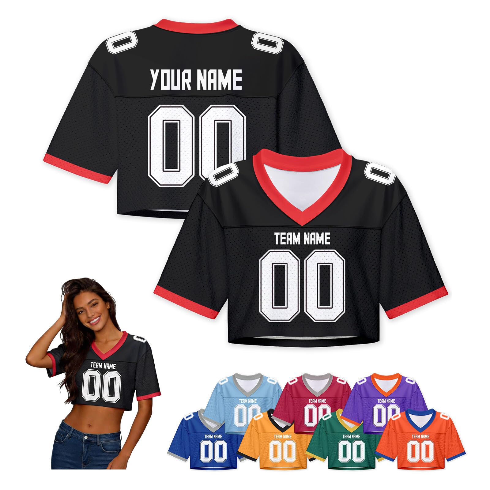 Custom College Women Football Jersey
