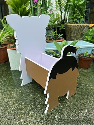 Miniatura 158 de Macetero de pastor australiano, macetas para perros, maceta en forma de animal, macetas de jardín para suculentas de jardín de primera calidad