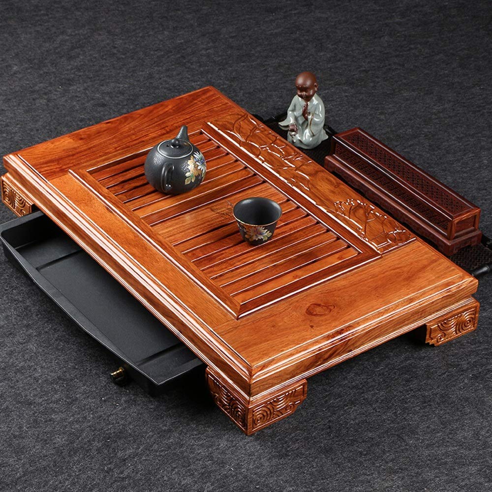 Buy Lwieui Chinese Gongfu Tea Table Traditional Tea Tray With Lotus