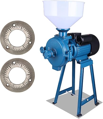 Miniatura 2 de Hojas de molienda de hojas de molienda para molino de grano eléctrico de 3000 W 110 V, máquina de molino de grano comercial resistente, molinos de