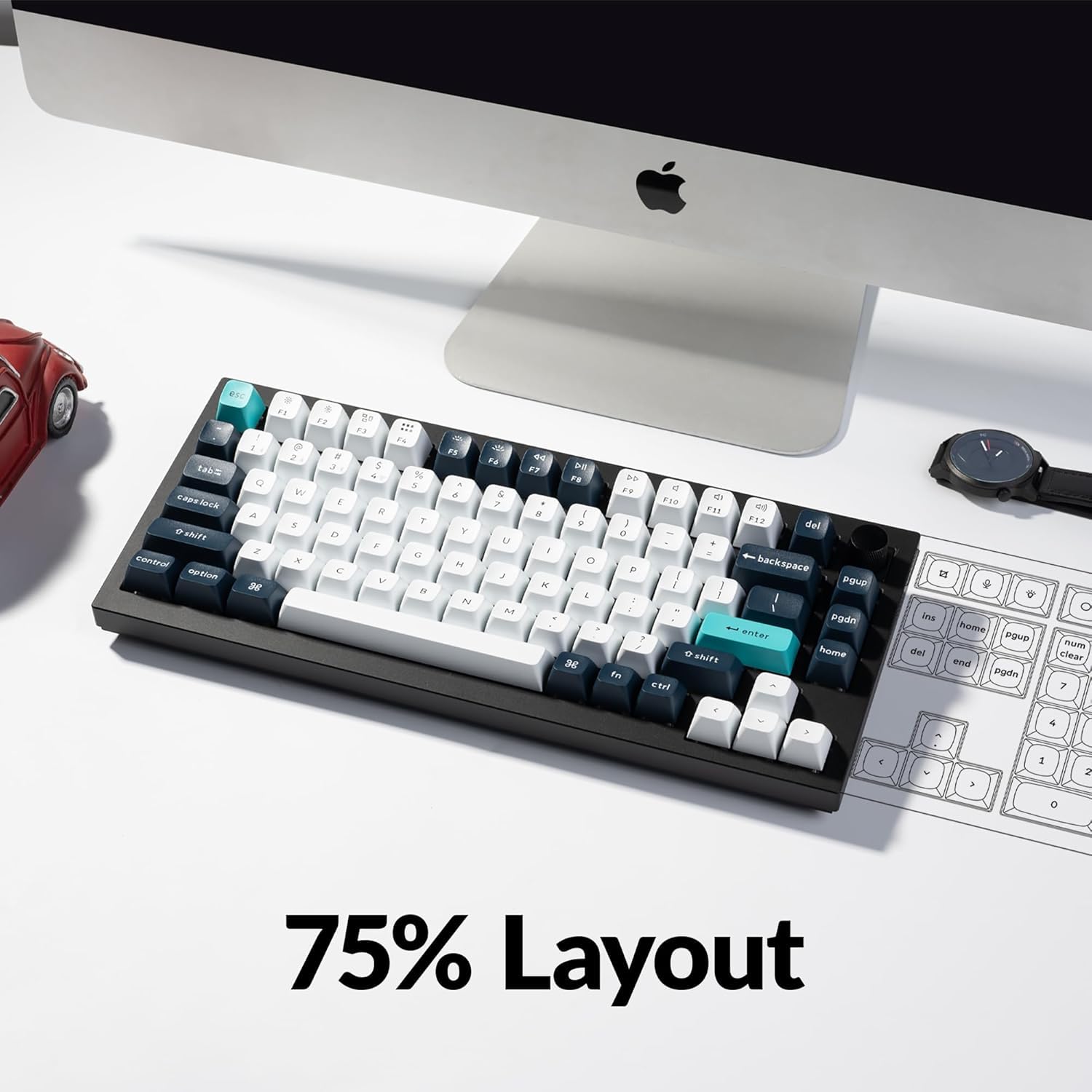 Keychron Q1 Max Hotswap Wireless Mechanical Keyboard|RGB|Aluminum