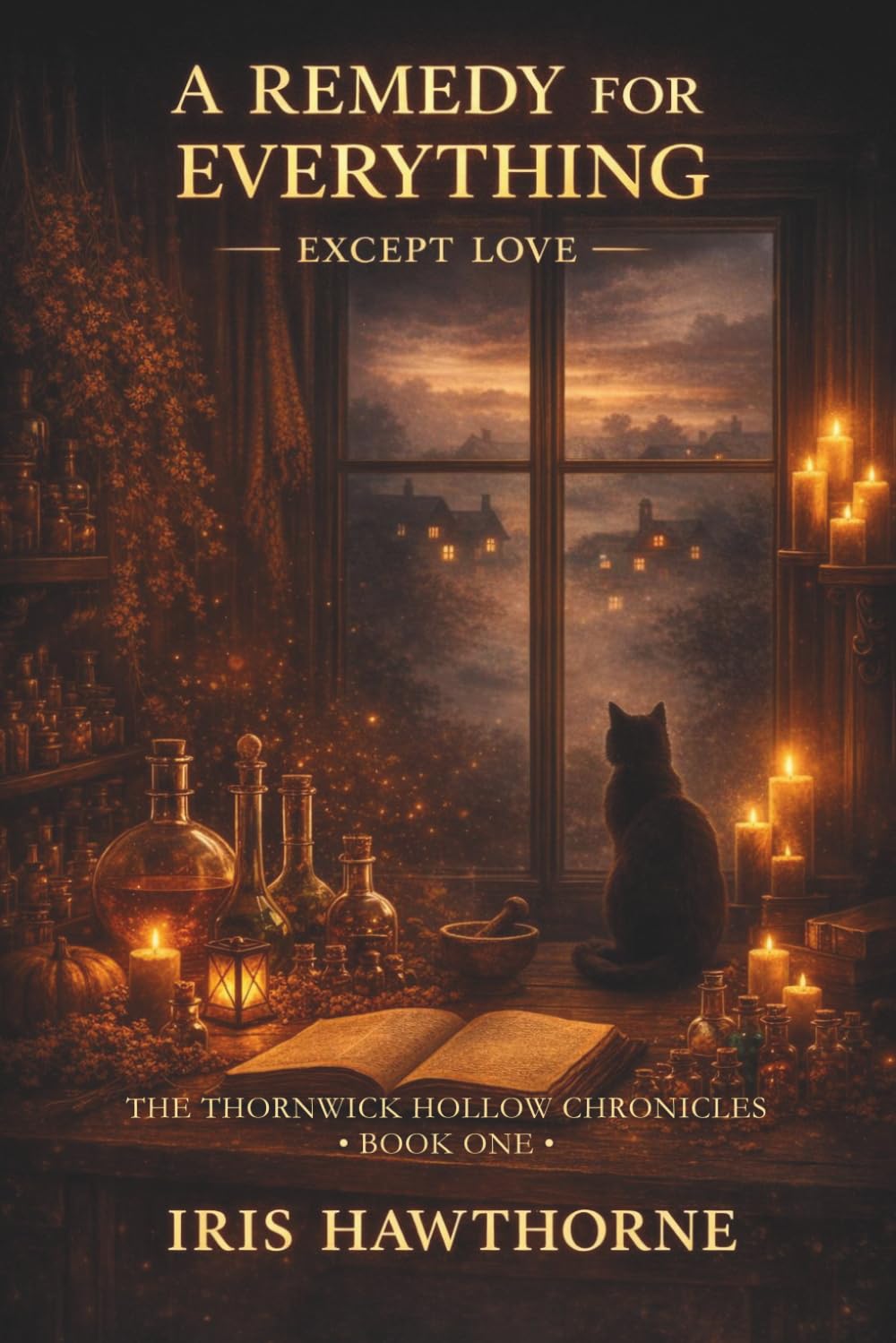 A Remedy For Everything Except Love: A Cozy Fantasy of Healing, Magic, and Second Chances (The Thornwick Hollow Chronicles)