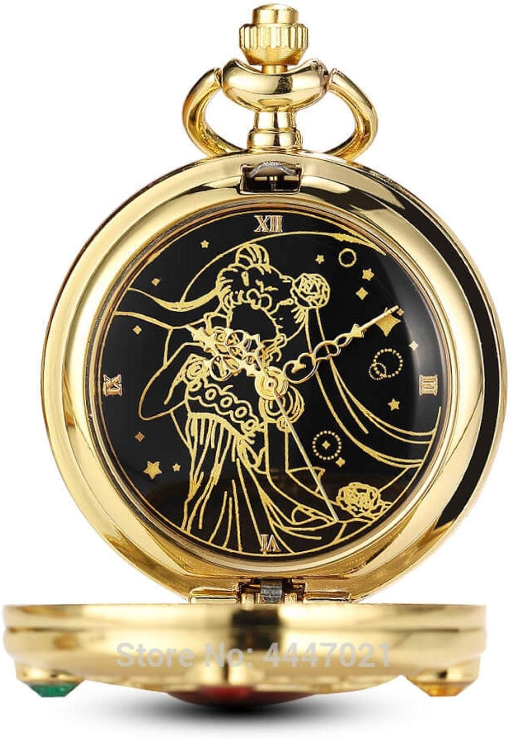 美品／チャームウォッチ／コンパクト時計／セーラームーン×USJ USJ