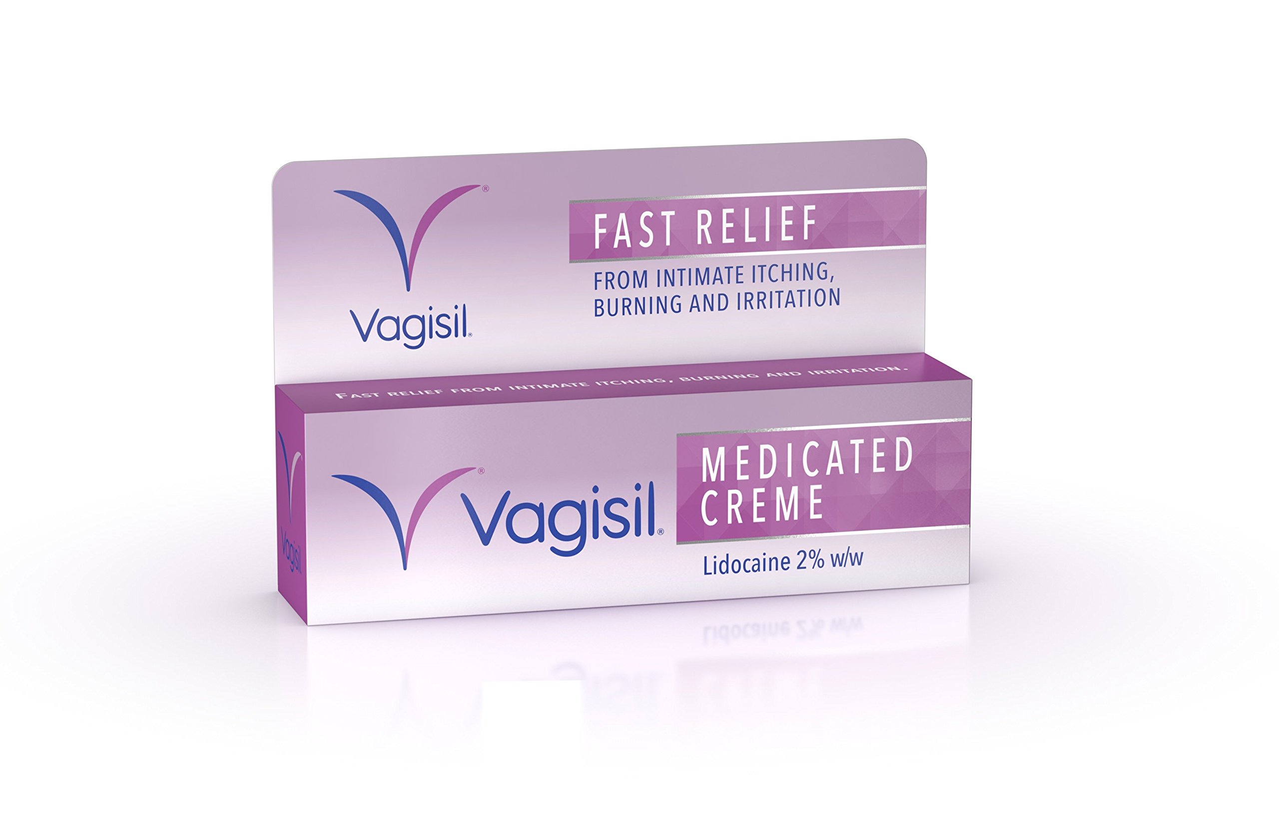 VAGISIL Medicated Crème, Fast Relief from Intimate Itch, Burning