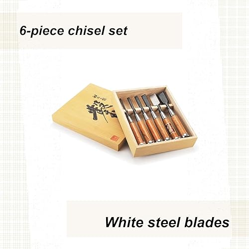 Miniatura 2 de Juego de cinceles Fugikawa, 6 piezas