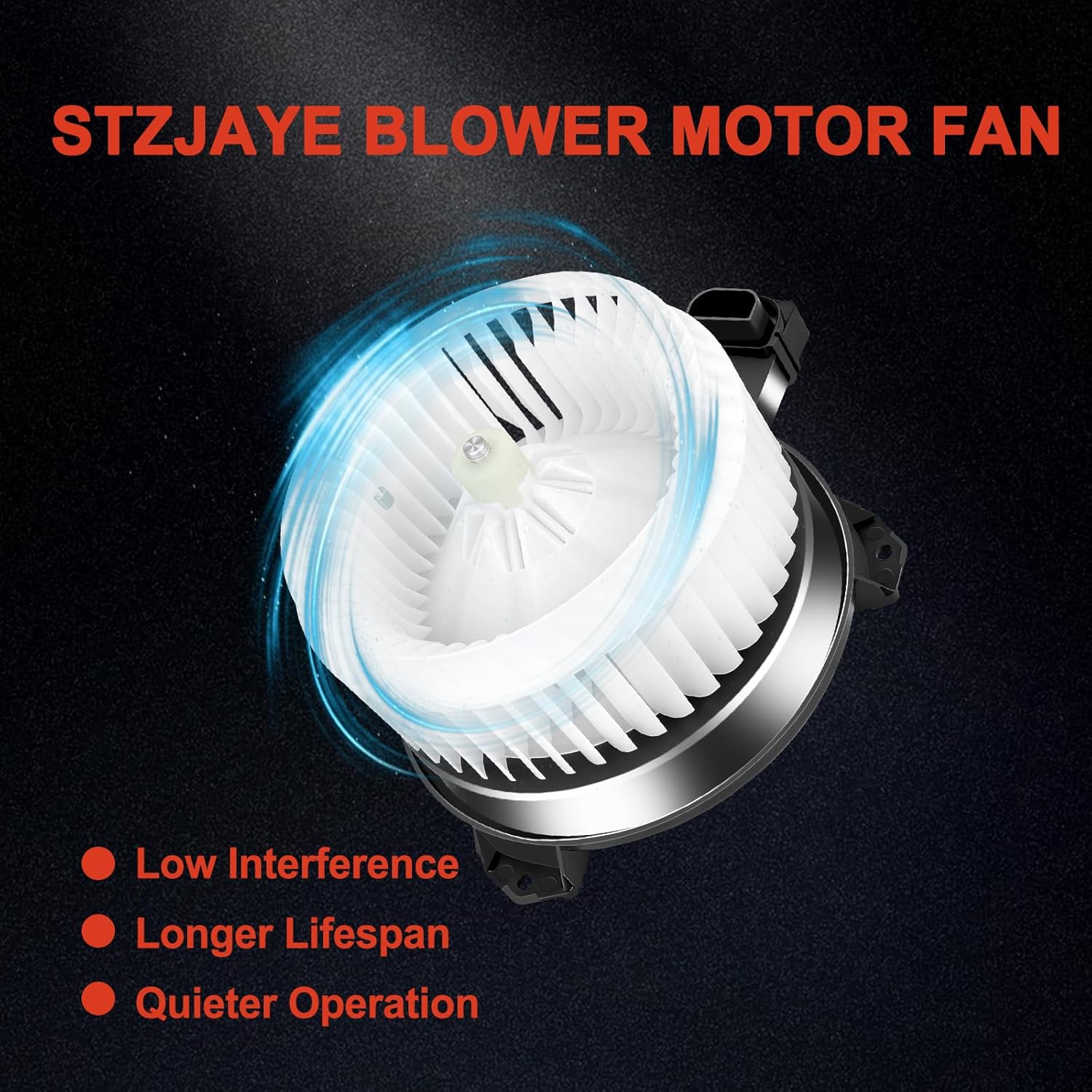 700260 AC Blower Motor HVAC Heater Fan Motor Replacement Compatible with Honda for CRV 2012-2016, for Civic 2013-2015, for Accord 2013-2017, for RDX 2015-2018, for ILX 2016-2017 79310-T0A-A01