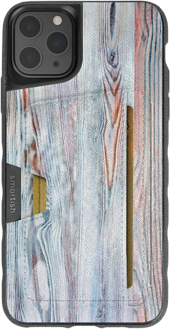 Smartish - Glitter Me Timbers - iPhone 15 Plus Wallet Case - Wallet Slayer Vol. 2 [Slim+Protective] Credit Card Holder w/Kickstand - Drop Tested Hidden Card Slot Compatible with Apple iPhone 15 Plus