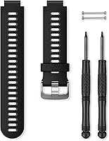 Vista 1 de Garmin Correa de repuesto, Forerunner 735XT, NegroGris
