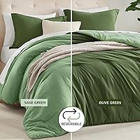 Vista 71 de satisomnia Queen Comforter Set Grey, Soft Seersucker Comforters Queen Size Bed, 3 Pieces Lightweight Down Alternative Bedding Comforter Full Sets