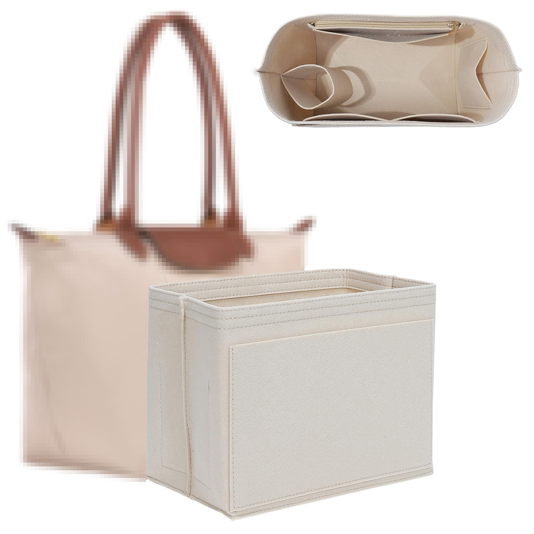 Ingenuity Workshop Taschen-Organizer-Einsatz für Longchamp-Taschen