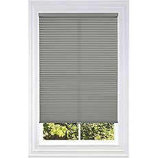 BlindsAvenue Cordless Top Down Bottom Up Cellular Honeycomb Shade, 9/16" Single Cell, Light Filtering, Antique Pewter, Size: 70.5" W x 72" H
