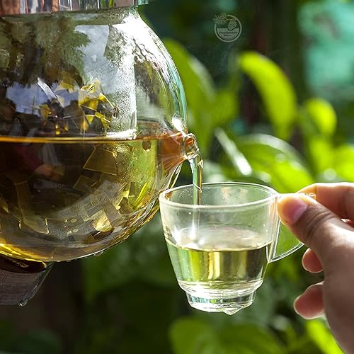 Vista 43 de FreshDrinkUS, 105 bolsas de té de hoja de laurel premium, 100% natural y puro de hojas de laurel. Té de hierbas de laurel de hojas sueltas.