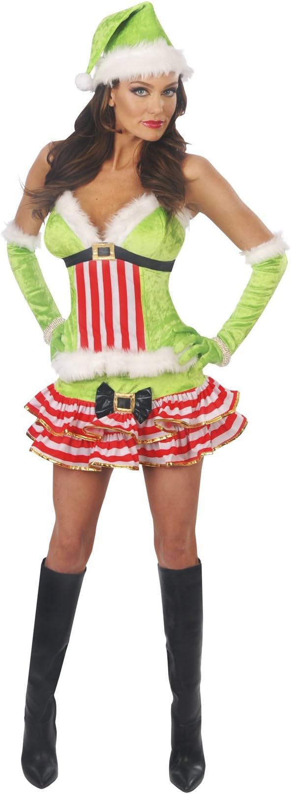 Magik Costumes Women's Sexy Santa Helper Costume