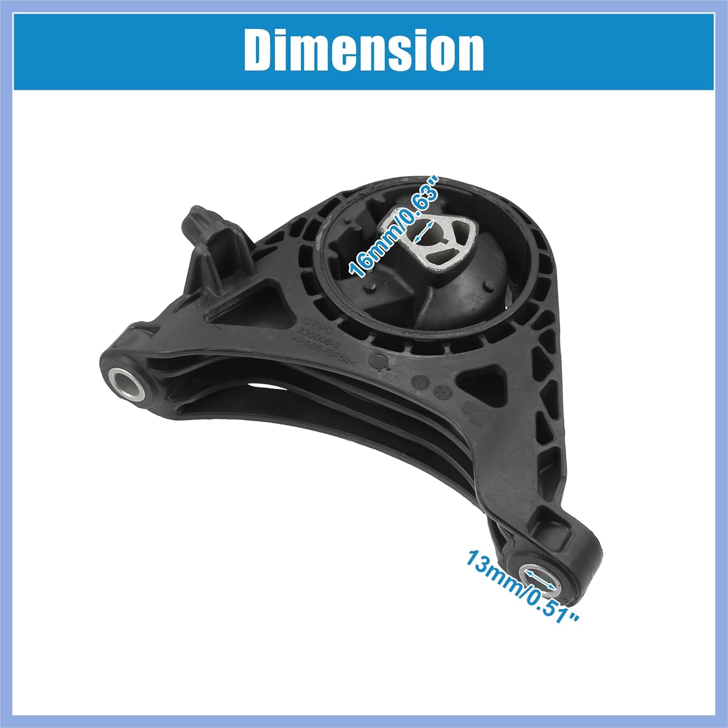 Front Engine Motor Transmission Mount No.13227769 for Buick Regal CXL 2.0L L4 - Flex 2011 Stable