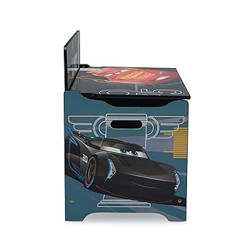 Amazon.com: Delta Children Deluxe Toy Box, Disney/Pixar Cars