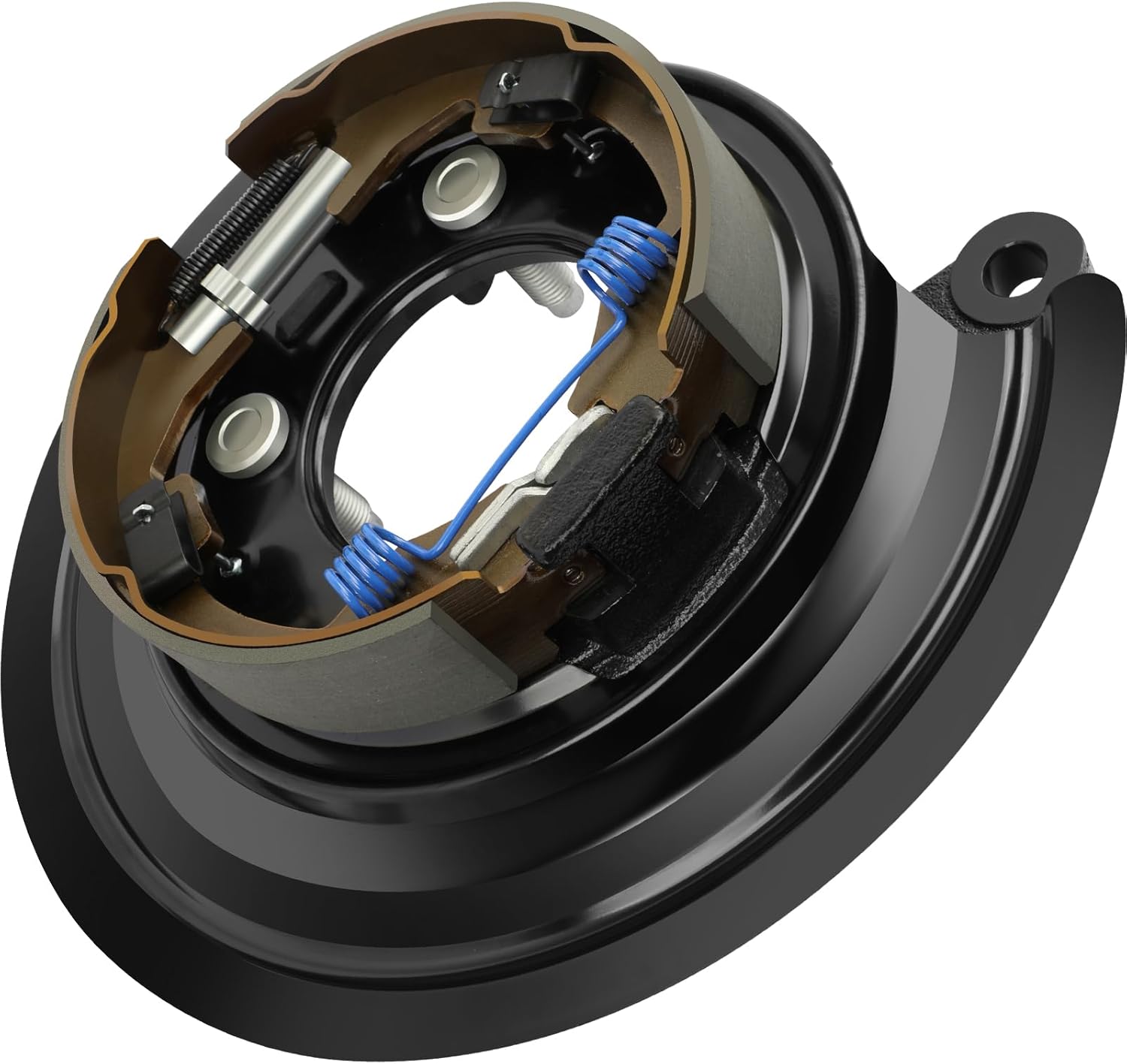 Rear Loaded Parking Brake Backing Plate Assembly, Fit for Dodge Ram 2500/3500 2009-2010 | Fit for Ram 2500/3500 2011, OE 926-268, 926268, 52122237AA