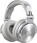 OneOdio Pro-10 Over Ear Wired Headphones for School Studio Monitor & Mixing DJ Stereo Headsets with 50mm Neodymium Drivers, 3.5mm/6.35mm Jack for AMP Computer Recording Phone Piano Guitar Laptop
