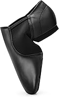 StelleAthletica Leather Jazz Shoes Women Men Slip-On Split Sole Dance Shoes Unisex Arch Support