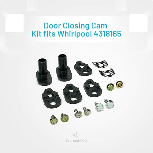 Miniatura 3 de 4318165 Kit de cierre de puerta para refrigerador Whirlpool 2155313 1104788 1115905 2155312