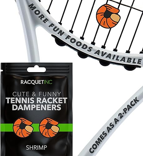 Miniatura 66 de Racquet Inc Regalos de Tenis - Amortiguadores de Vibración para Raqueta de Tenis - Absorbe Choques, Reduce la Vibración de las Cuerdas para Mejor