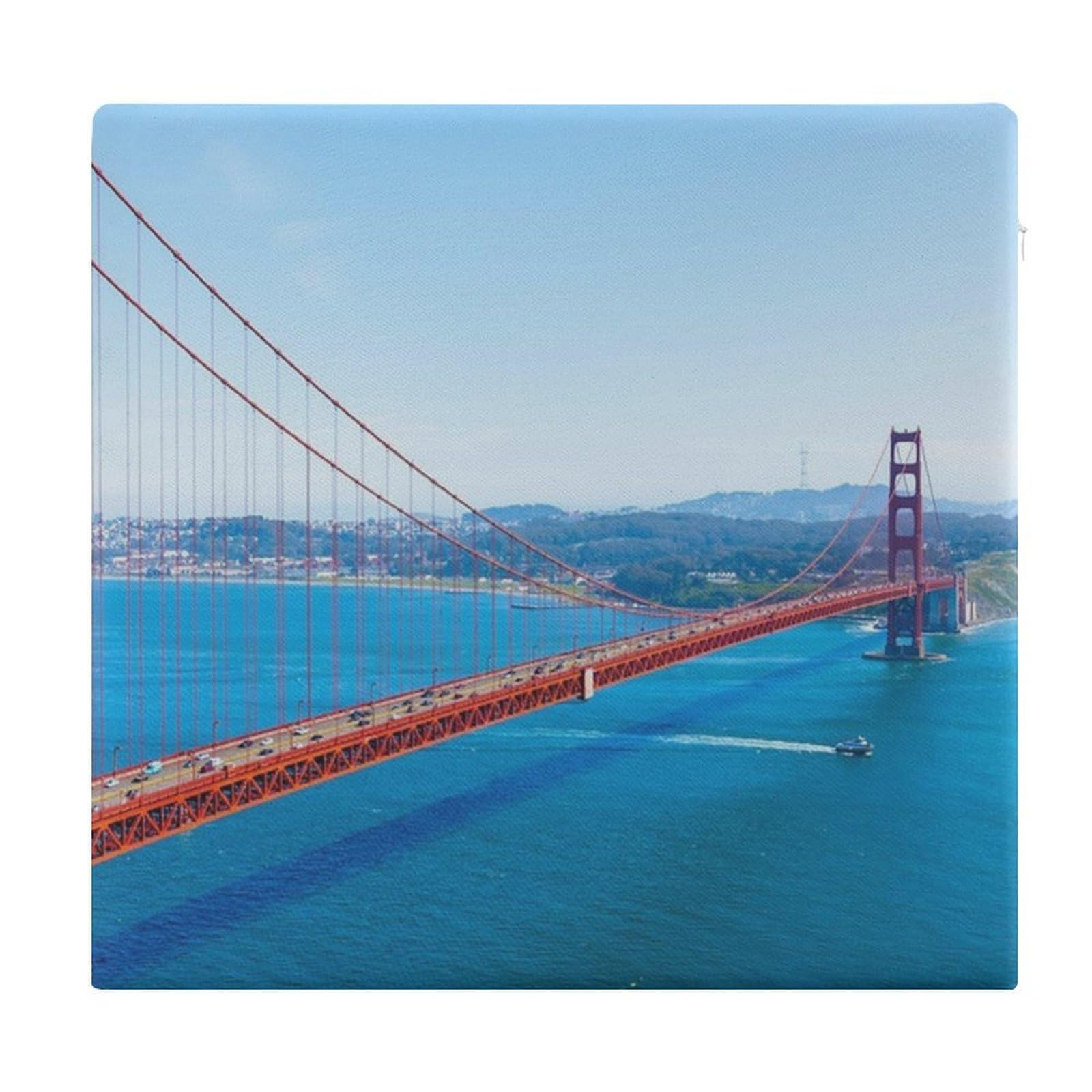 Cojín viscoelástica San Francisco para evitar asientos incómodos con funda lavable
