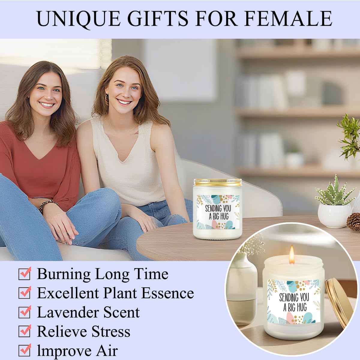 Birthday Gifts for Women, Thank You Gifts for Women Mom Employee Friend Sister Teacher Coworker Nurse Boss Grandma Inspirational Farewell Retirement Christmas Mothers Day Friendship Gift Basket Set - Image 6