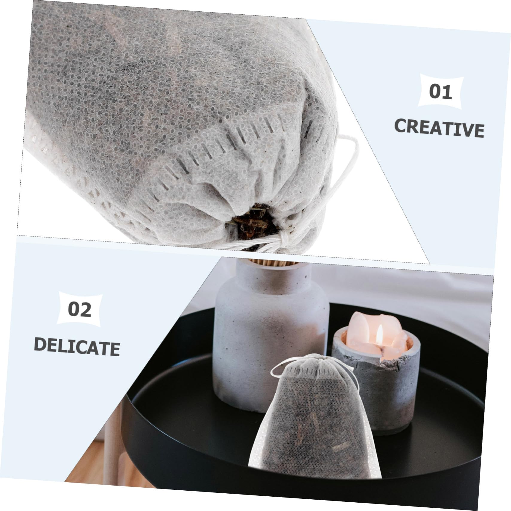 40pezzi Sachets Profumati Erbe Per e Sacchetti Aromatici Per Scented Bags Artemisia Per e Relax