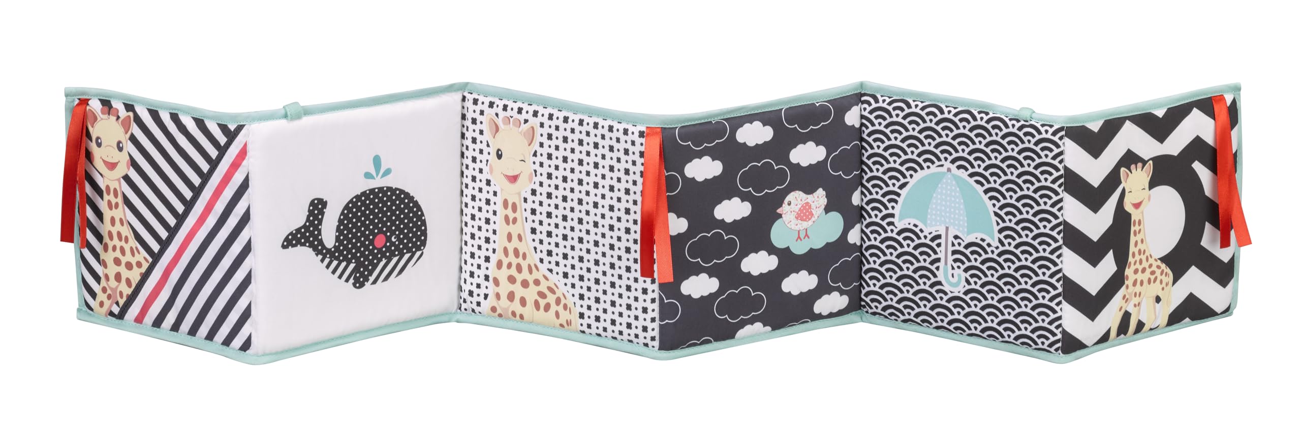 Sophie la Girafe - Wielokolorowa rozkładana książka, 1 sztuka