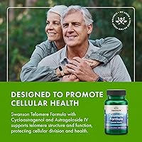 Vista 6 de Swanson Telomere Formula 90 cápsulas vegetales (paquete de 2)