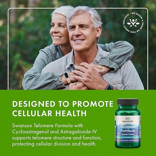 Miniatura 6 de Swanson Telomere Formula 90 cápsulas vegetales (paquete de 2)