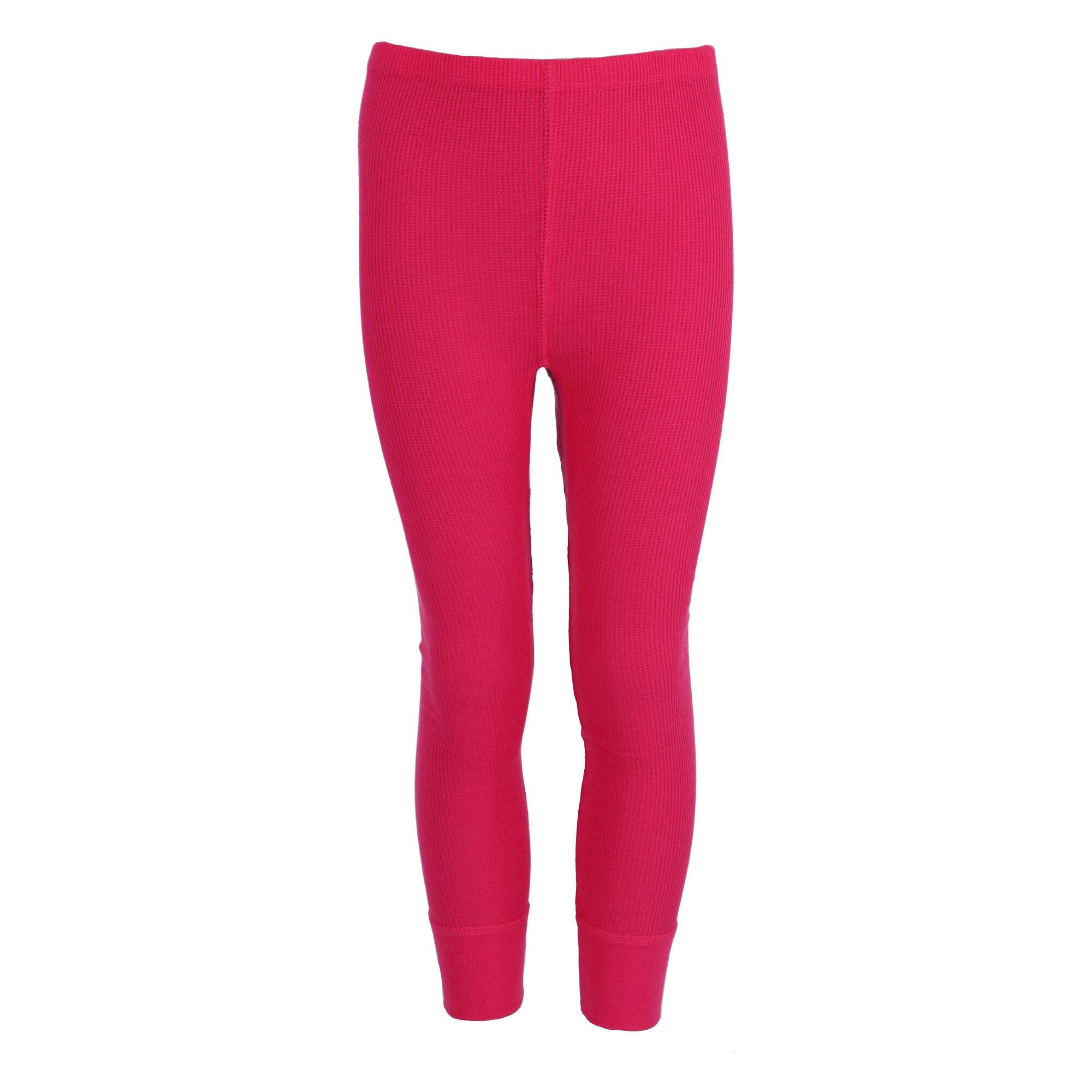 Fruit of the Loom Girls' Waffle Thermal Underwear Set
