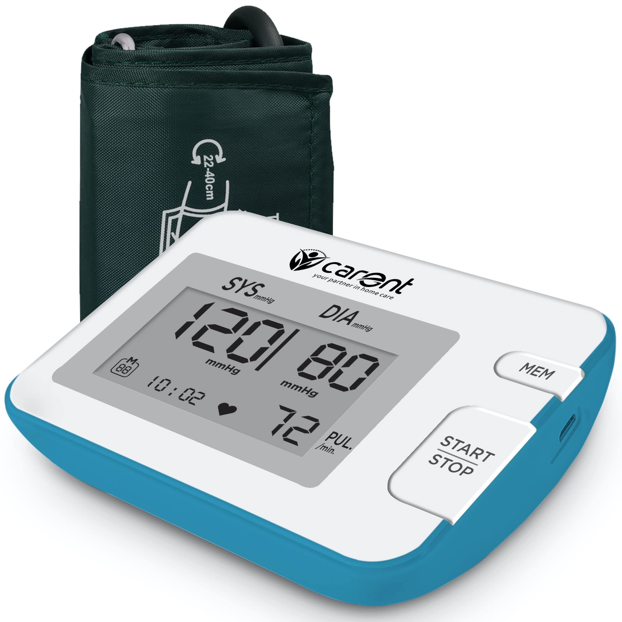 Carent Fully Automatic Digital Blood Pressure Monitor BP-71 | BP Checking Machine | Dual user | USB Chargeable (B0B1F16ZLF) Amazon Price History, Amazon Price Tracker