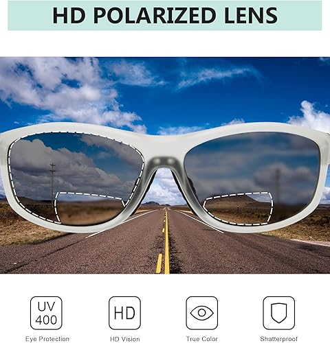 Miniatura 5 de Eyekepper Gafas de sol deportivas bifocales polarizadas para mujer
