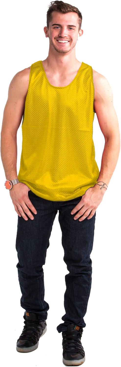 Reversible Basket Ball Mesh Perfomance Tank Top