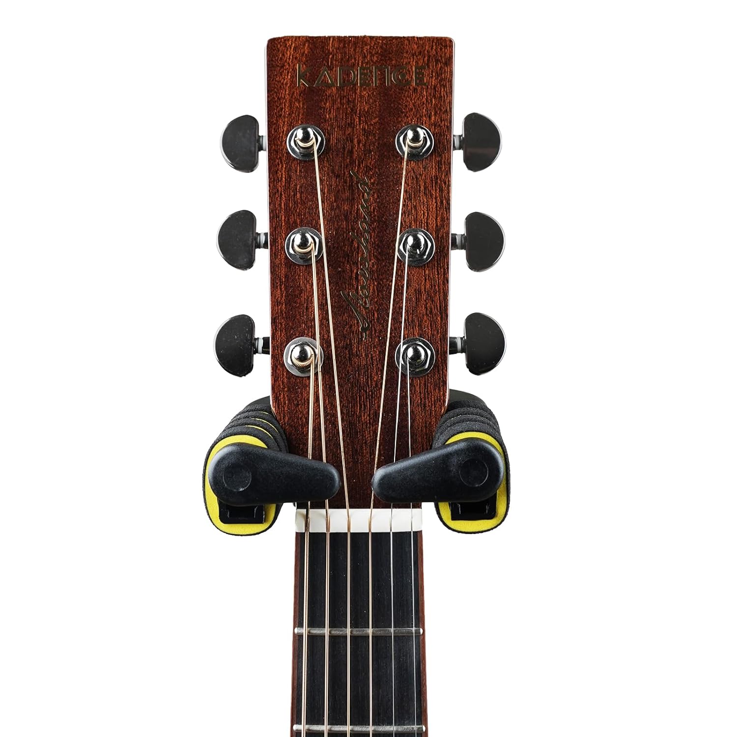 Kadence Long Guitar Wall Mount Stand - Auto Lock Guitar Long Wall Hanger - Metal Base Safe Against Vibration for Acoustic, Electric, Classical, Bass Guitar. (KAD-WM-G14EL) 18 71Chb0wyQoL. SL1500