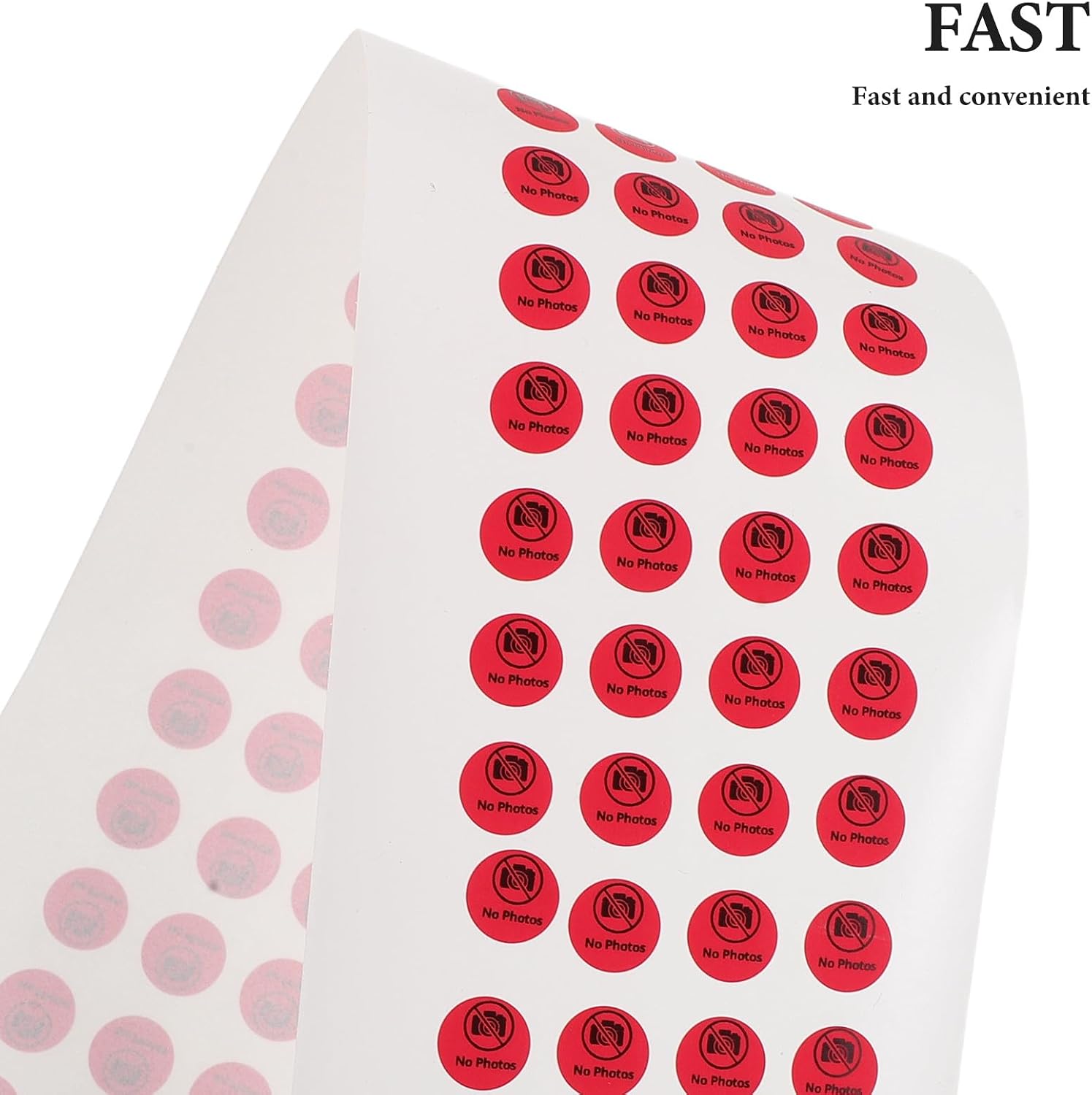 400Pcs Camera Privacy Protection Sticker, 1cm/0.4" Tablets/Webcam/Laptops/Phone Camera Sign Sticker with Adhesive Baking, Secure Film Label for Smartphone