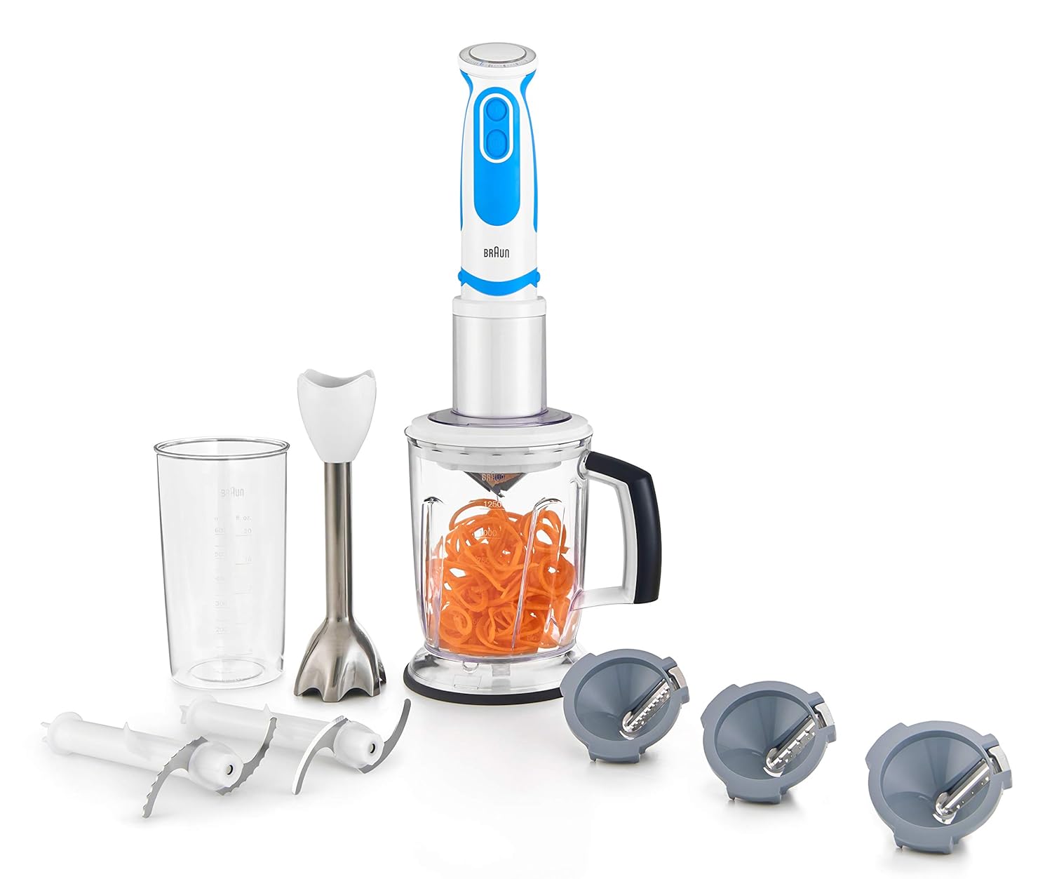 Buy Braun 4in1 Immersion Hand Blender & Spiralizer, Powerful 400W