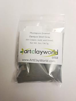Steel Gray Enamel, Opaque, 2oz