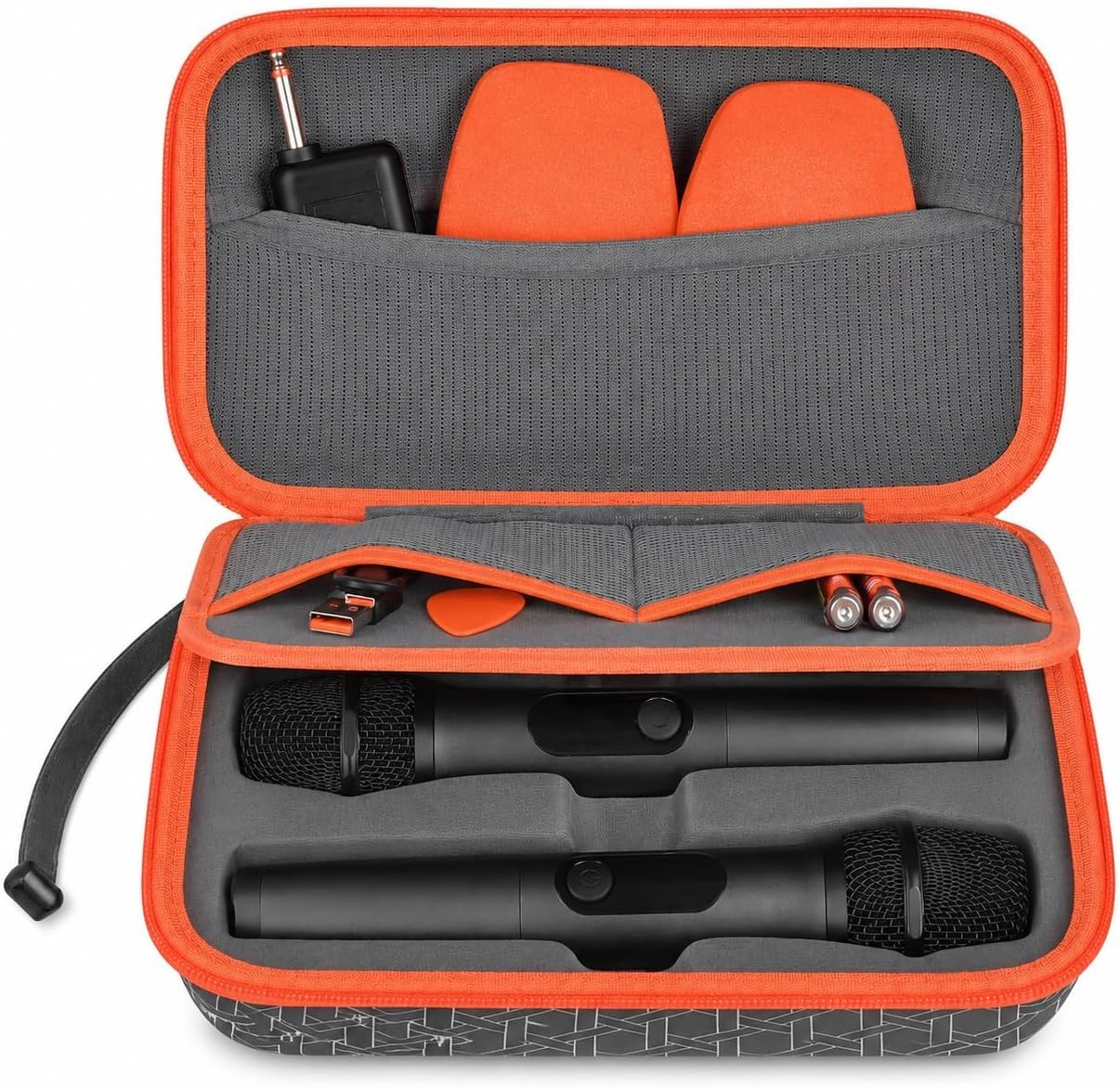 casmilee Wireless Microphone Case for JBL PartyBox 320/Encore 2
