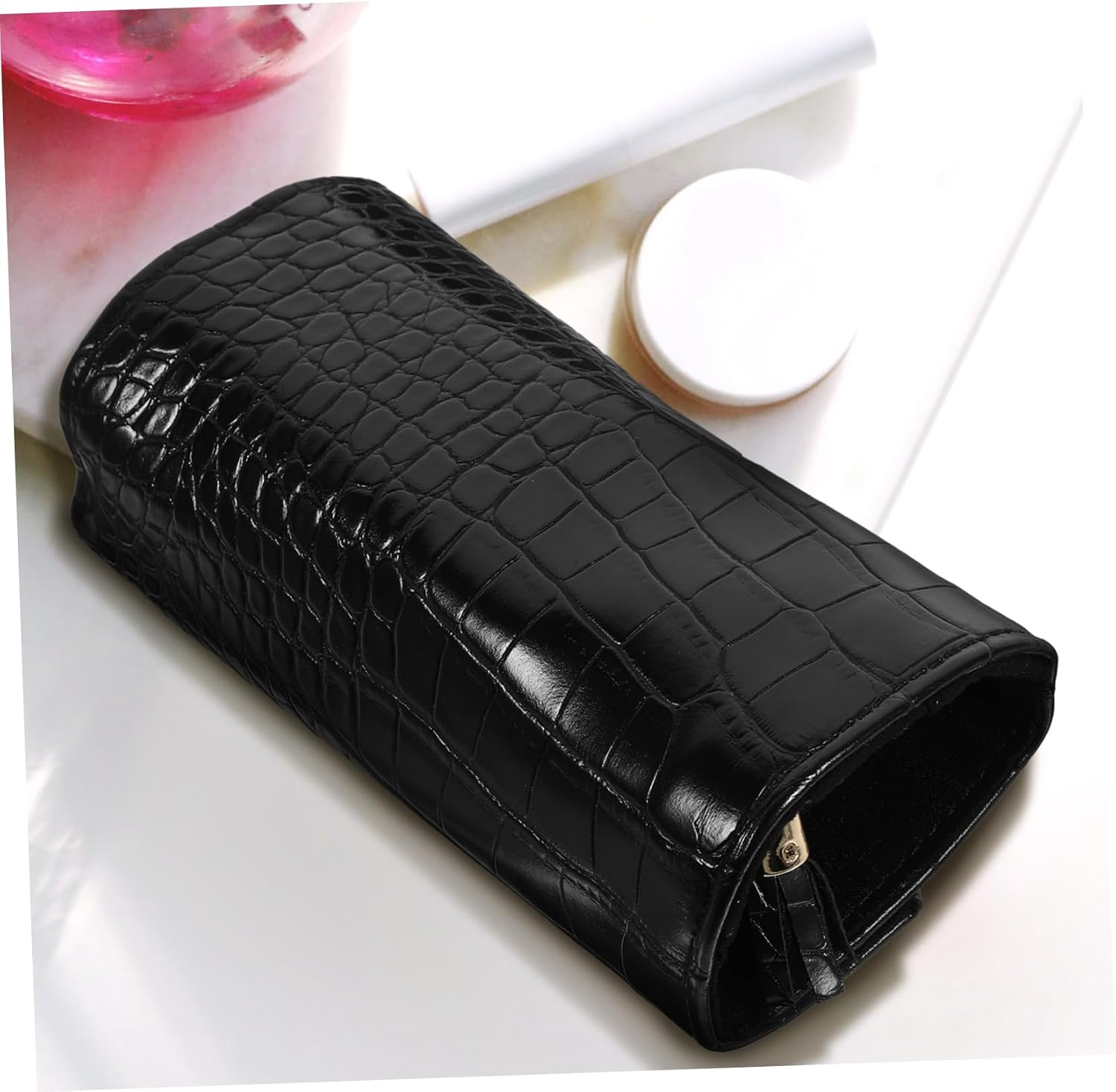 VOSAREA Portable Jewelry Roll Organizer Travel Jewelry Storage Bag for Rings Earrings and Necklaces Capacity Craftsmanship for Family and Friends