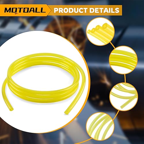 Miniatura 5 de MOTOALL Manguera de línea de combustible de 4 tamaños, 4 pies para motosierra Poulan Craftman Common Weedeater 2 ciclos cortacésped cortadora de