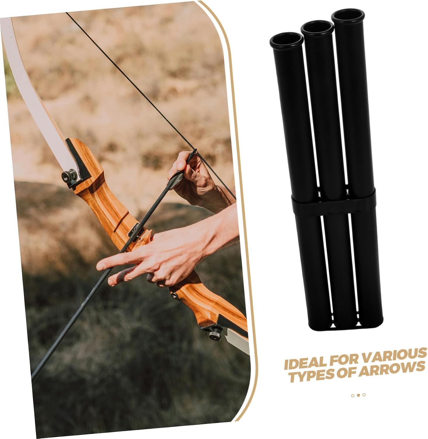 Archery Tube Case for Arrow Storage Lightweight Design for Arrow Organization Fits Compound Bows Longbows and More Versatile Protective for Hunting and Target Practice