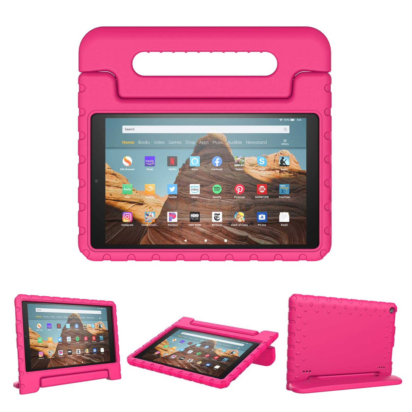 Amazon Fire HD 10 タブレット(第9世代) カバー付き Amazon.com: CCambro Kids Case for Fire HD 10 Tablet (9th/7th/5th