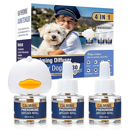 Dog Pheromone Calming Diffuser Anxiety Relief Reduce Barking Aggression Fighting