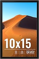 Vista 55 de LaVie Home Marco de fotos de 2 x 3, marco de fotos negro de 2 x 3 con plexiglás HD, marco de visualización de 2 x 3, 1 paquete, colección clásica