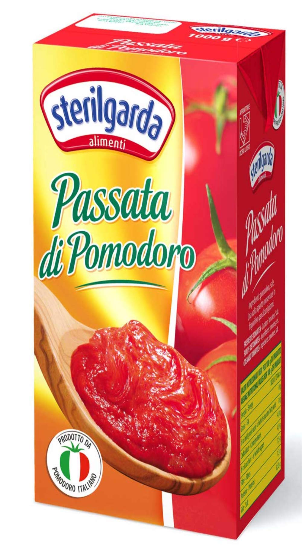 Sterilgarda Tomato Sauce for Pasta 1Liter 33.84fl.oz