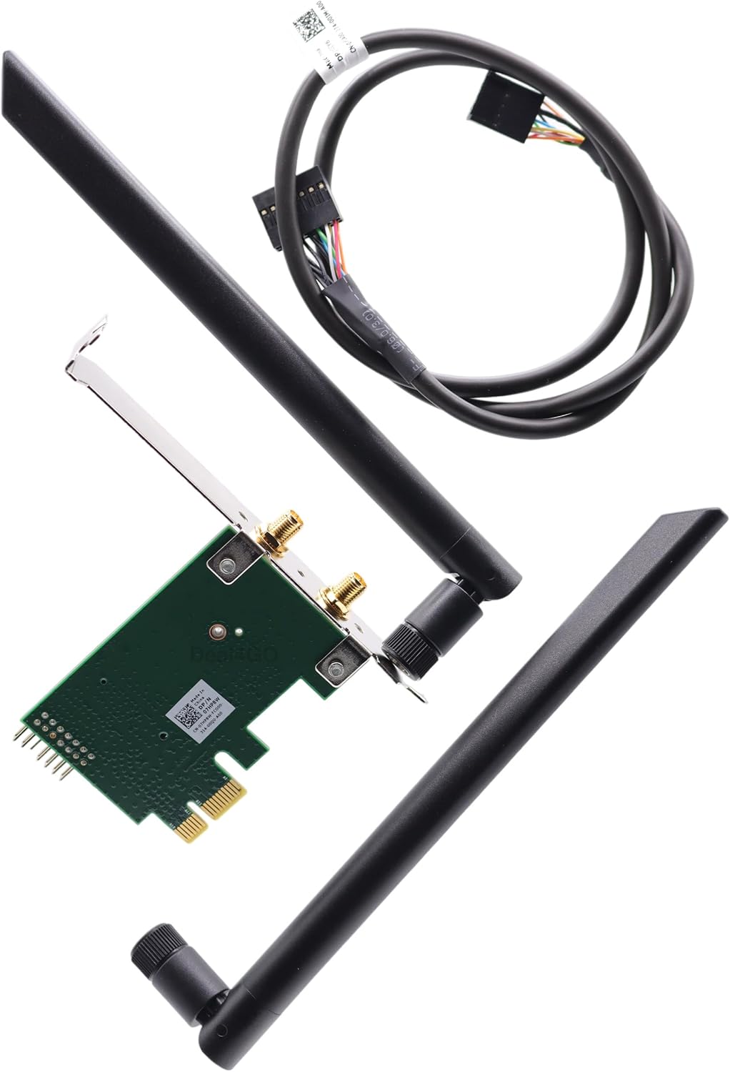 Deal4GO PCIe to M.2 Wireless WiFi Adapter 7HP8W 07HP8W w/BT Cable Replacement for Dell Precision 5820 7920 5860 7960 7820 7875 (NO Wi Fi Card)