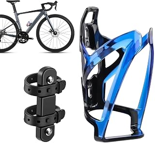 Bike Water Bottle Holder Quick-Release Lightweight Universal Non-Slip | Water Bottle Holder Accessories for Road Mountain Riding Commuting Adventure Kids Adults Men Women Cyclists